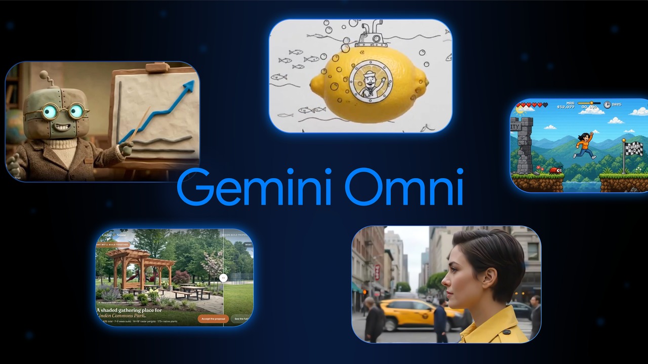 Gemini Omni 创作者生态示意图